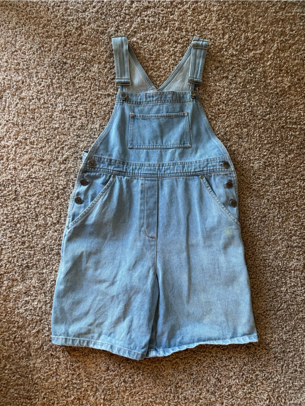 Vintage Arizona Jean Company Light Blue Cotton Overalls